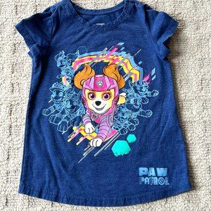 Nickelodeon Paw Patrol The Movie Skye Girls Short Sleeve T-Shirt - 3T